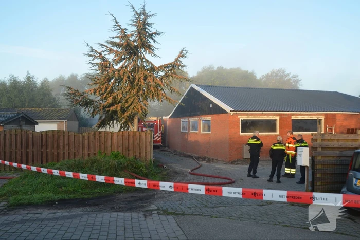 Brand in boothuis