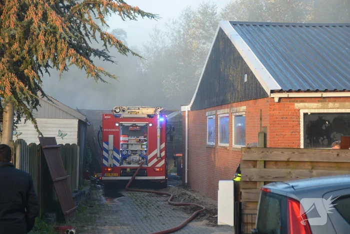 Brand in boothuis
