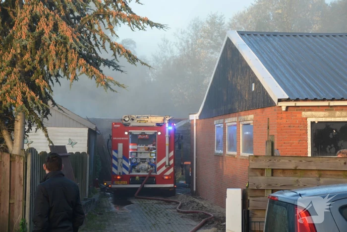 Brand in boothuis