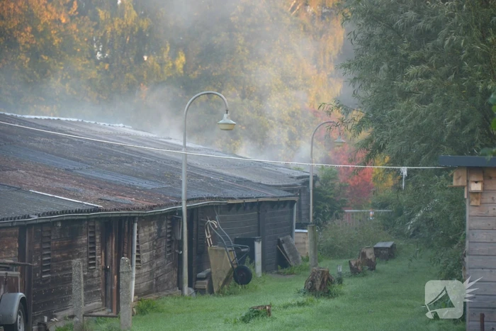 Brand in boothuis