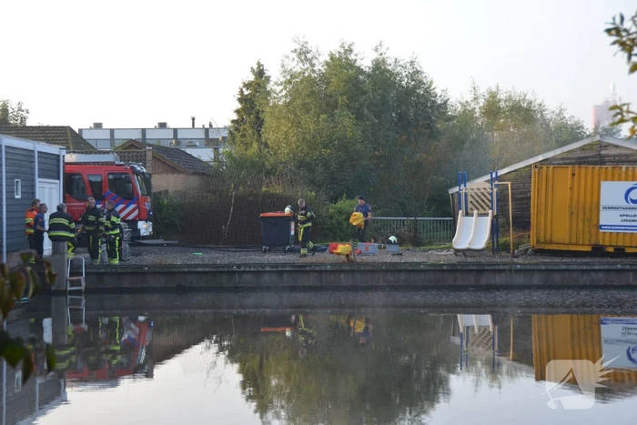 Brand in boothuis