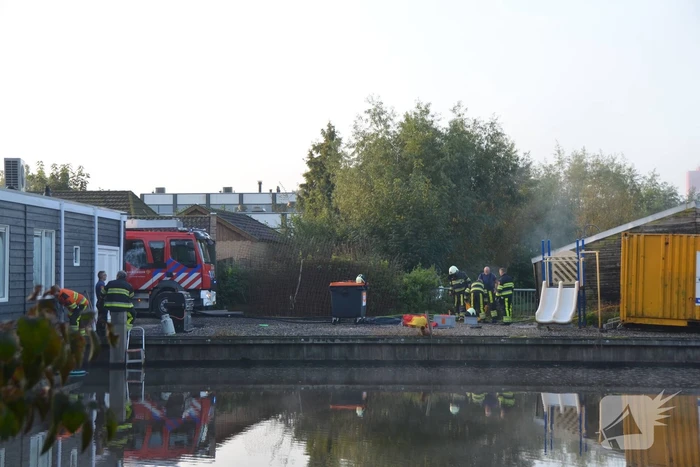 Brand in boothuis