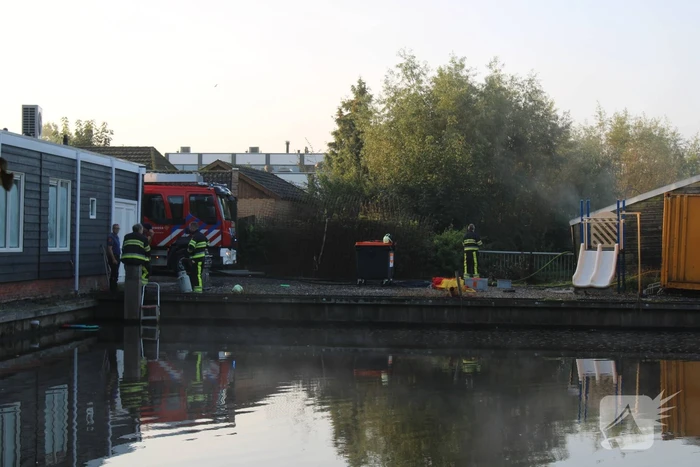 Brand in boothuis