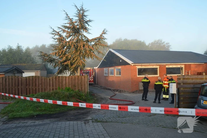 Brand in boothuis