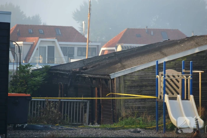 Brand in boothuis