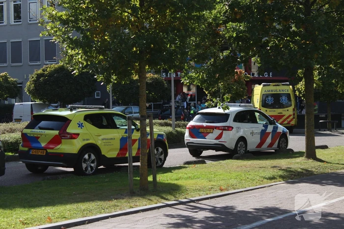 Sintermeertencollege ontruimd vanwege prikkelende stof