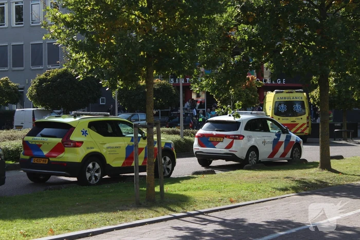 Sintermeertencollege ontruimd vanwege prikkelende stof