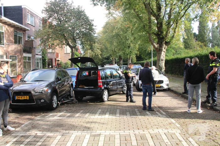 Fietser aangereden door auto