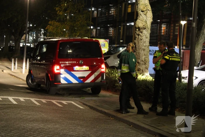 Hulpdiensten groots aanwezig voor incident