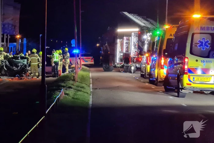 Dode en meerdere gewonden bij ernstig ongeval
