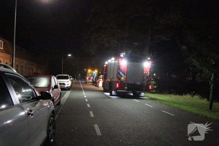 Persoon naar ziekenhuis na te water raken