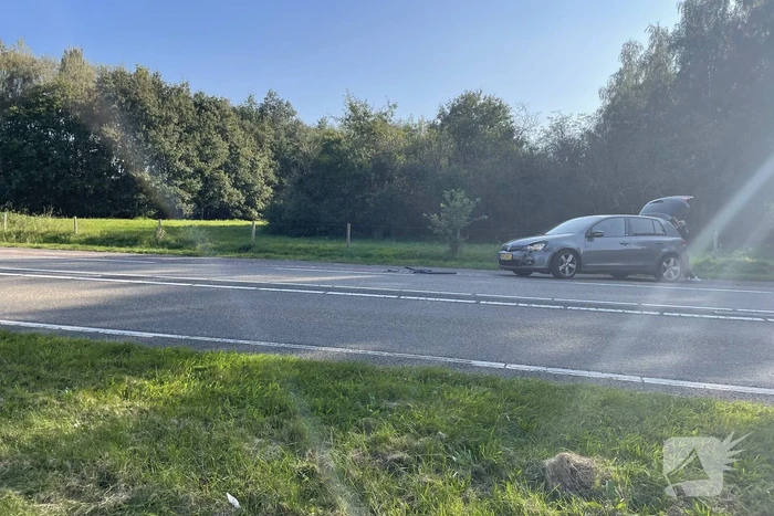 Veel schade bij aanrijding tussen twee auto's