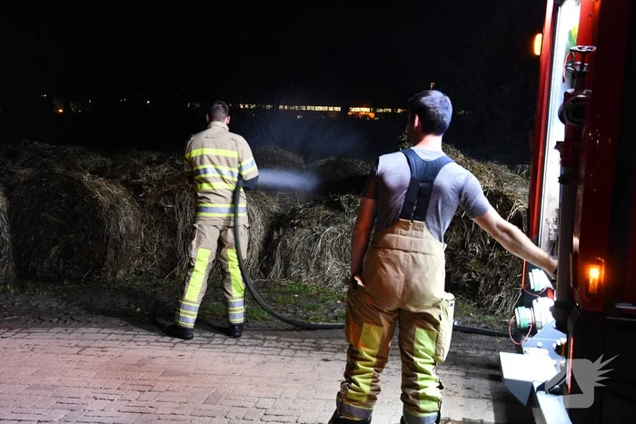 Brand en broei in hooibalen