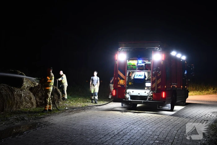 Brand en broei in hooibalen