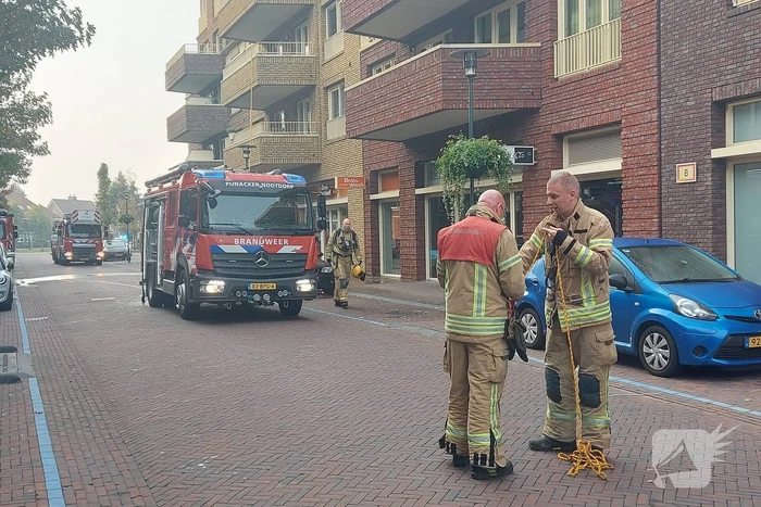 Uitslaande brand op balkon appartement