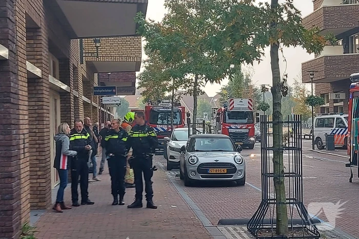 Uitslaande brand op balkon appartement