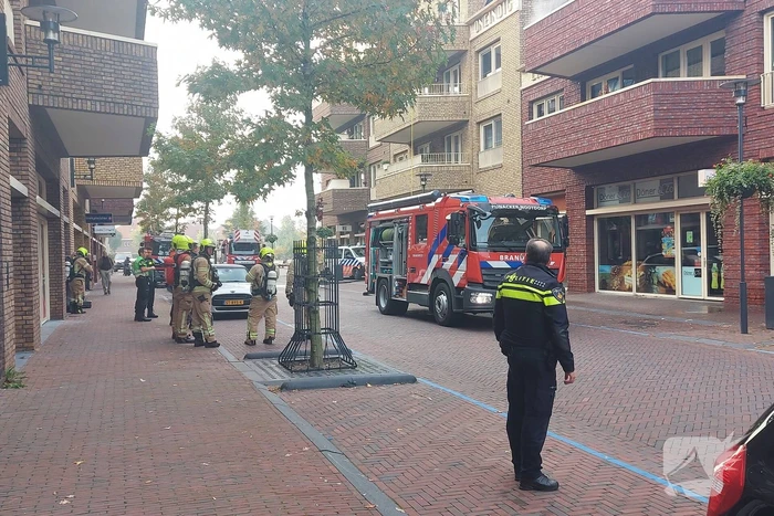 Uitslaande brand op balkon appartement