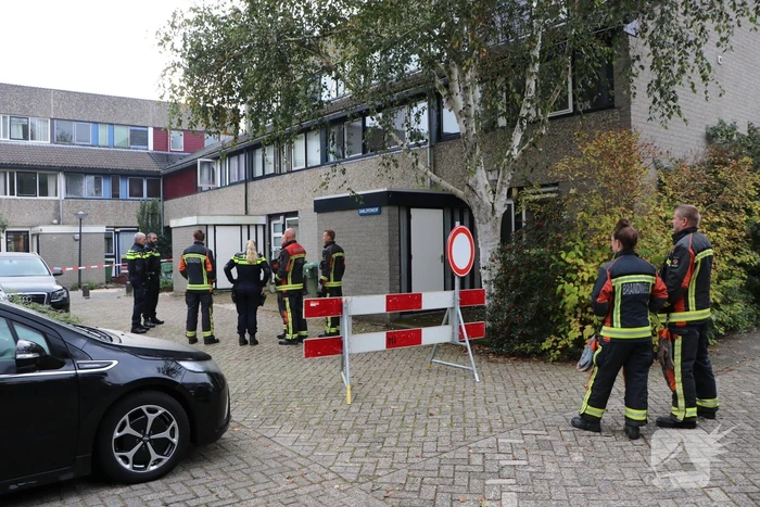 Voorzijde weggezakt bij een woning