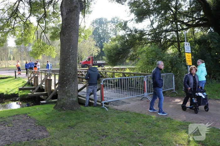 Brug zakt in tijdens marathonloop