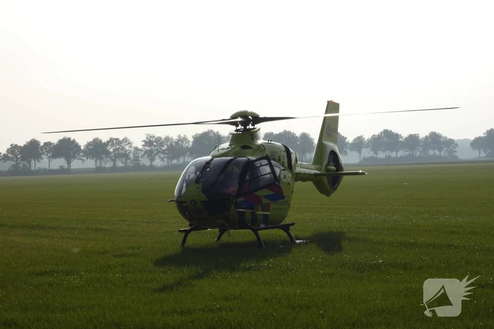 Twee auto's in de sloot door ongeval