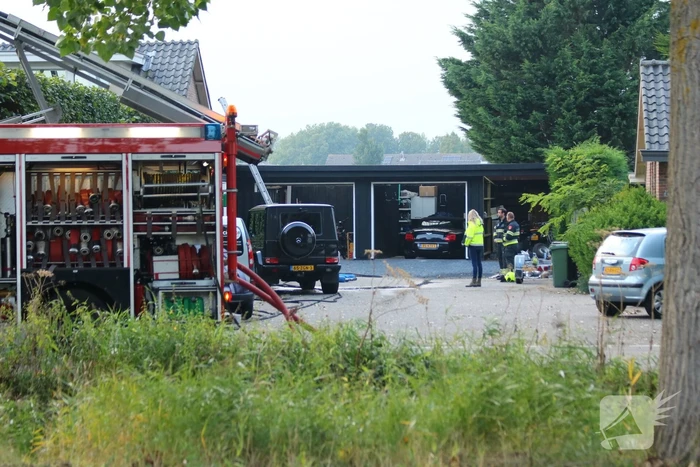 Gedeelte van woning verwoest door brand
