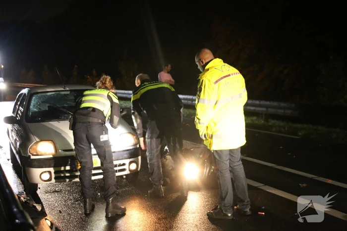 Scooterrijder aangereden door automobilist