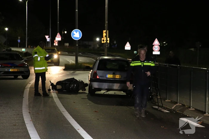 Scooterrijder aangereden door automobilist