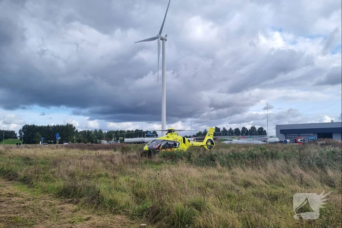 Hulpdiensten groots ingezet bij bedrijfspand