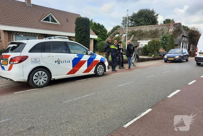 Fietser raakt gewond bij ongeval met auto