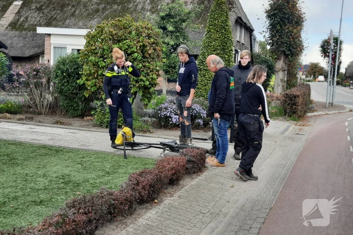 Fietser raakt gewond bij ongeval met auto