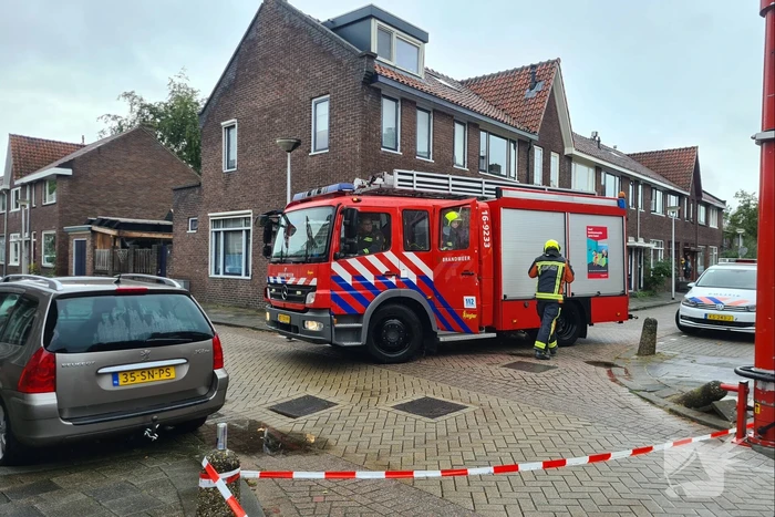 Woningen ontruimd door gaslekkage