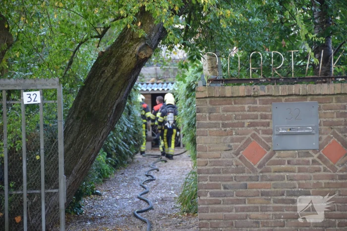 Dak vat vlam na werkzaamheden dakdekkers