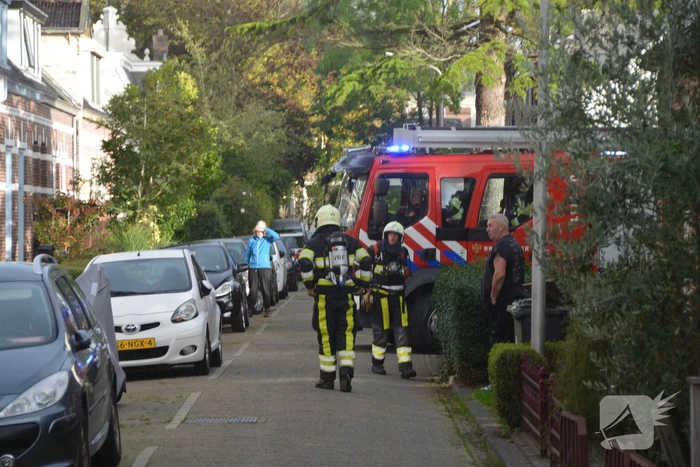 Dak vat vlam na werkzaamheden dakdekkers