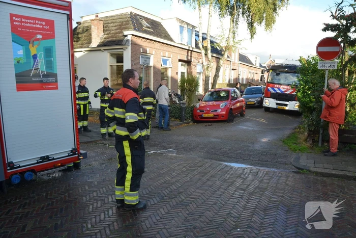 Dak vat vlam na werkzaamheden dakdekkers