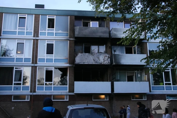 Brand verwoest appartementen