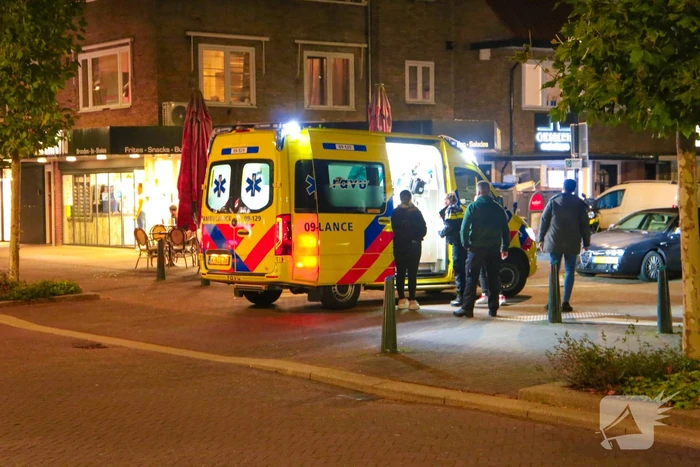 Ongeval tussen auto en scooter