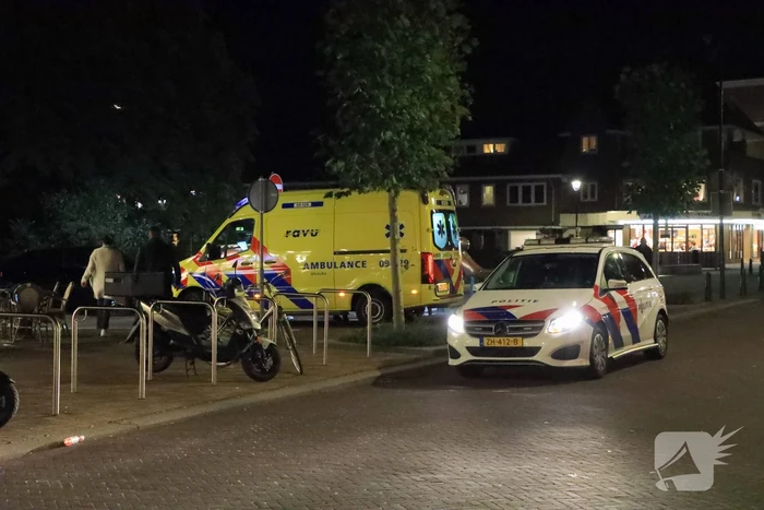 Ongeval tussen auto en scooter