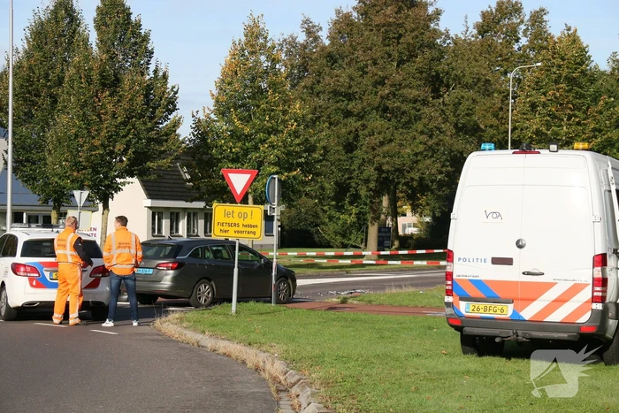 Brommerrijder gewond bij aanrijding