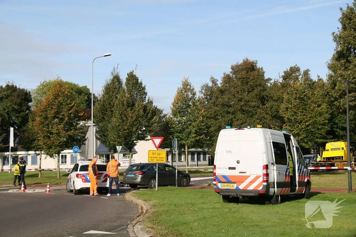 Brommerrijder gewond bij aanrijding