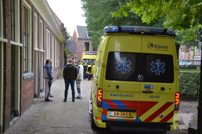 Traumahelikopter landt in binnenstad