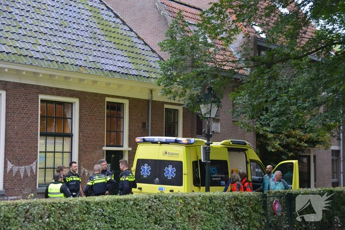 Traumahelikopter landt in binnenstad