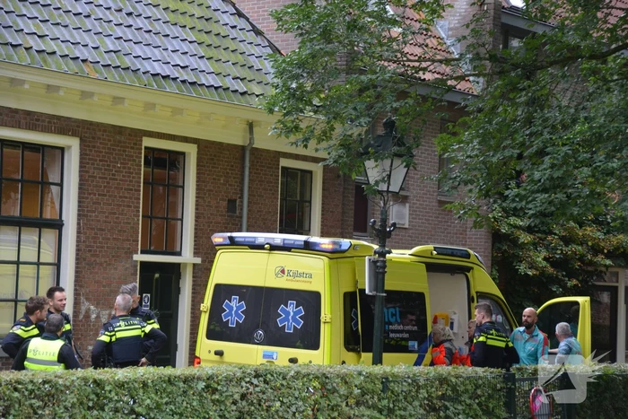 Traumahelikopter landt in binnenstad