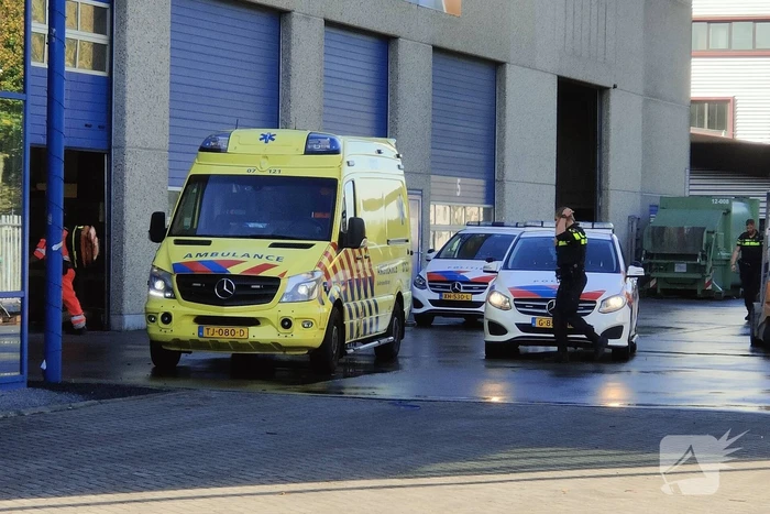 Traumahelikopter landt op bedrijventerrein Kievitsmeent