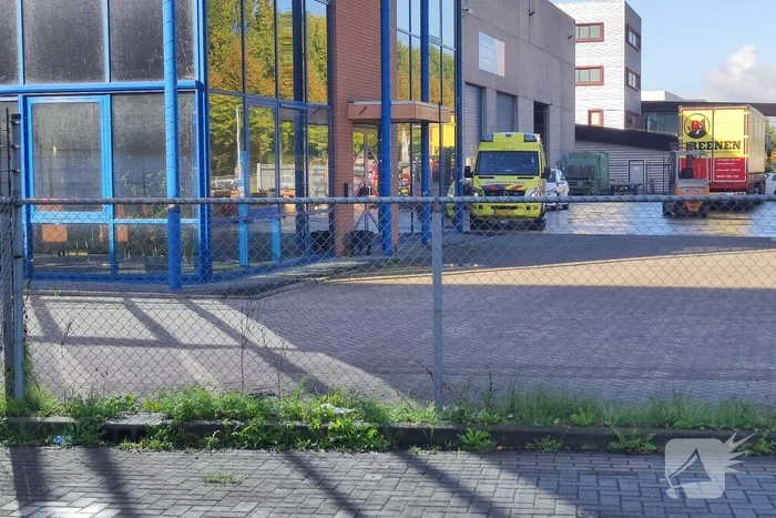 Traumahelikopter landt op bedrijventerrein Kievitsmeent