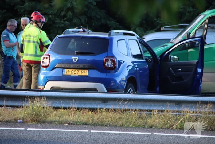 Veel verkeershinder door ongeval op snelweg