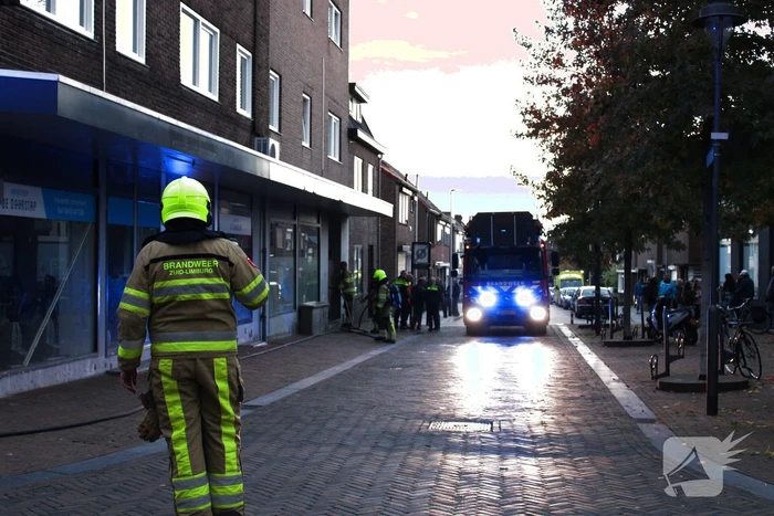Brand in gebouw snel geblust