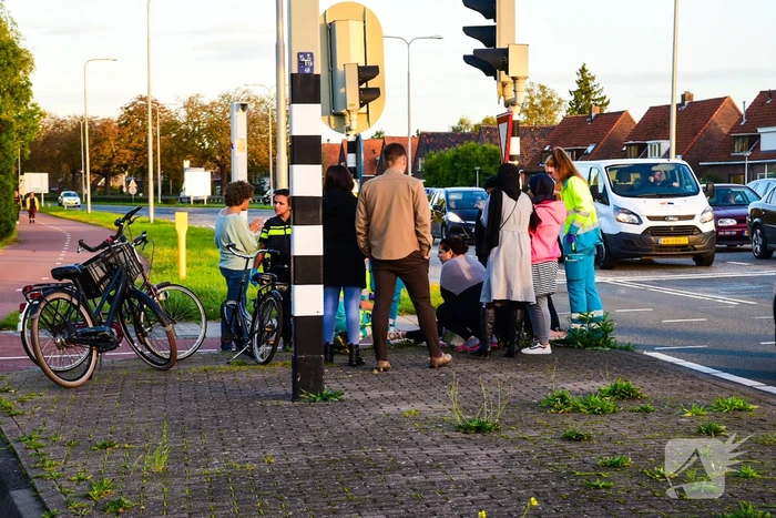 Fietser gewond bij botsing