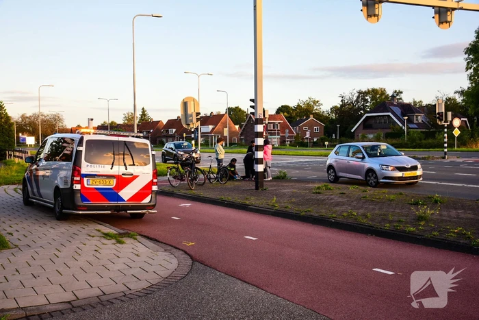 Fietser gewond bij botsing