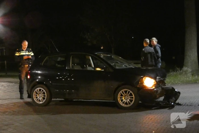 Schade bij ongeval op kruising