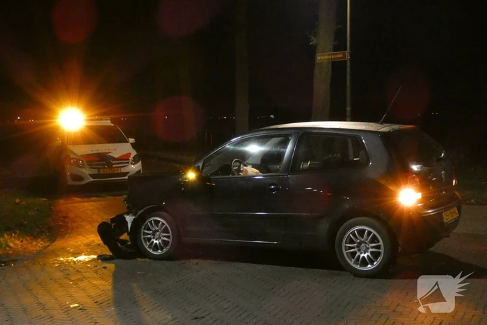 Schade bij ongeval op kruising